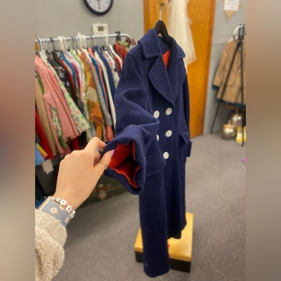 Vintage NOLB M/L Blue Coat - Picture 4 of 4